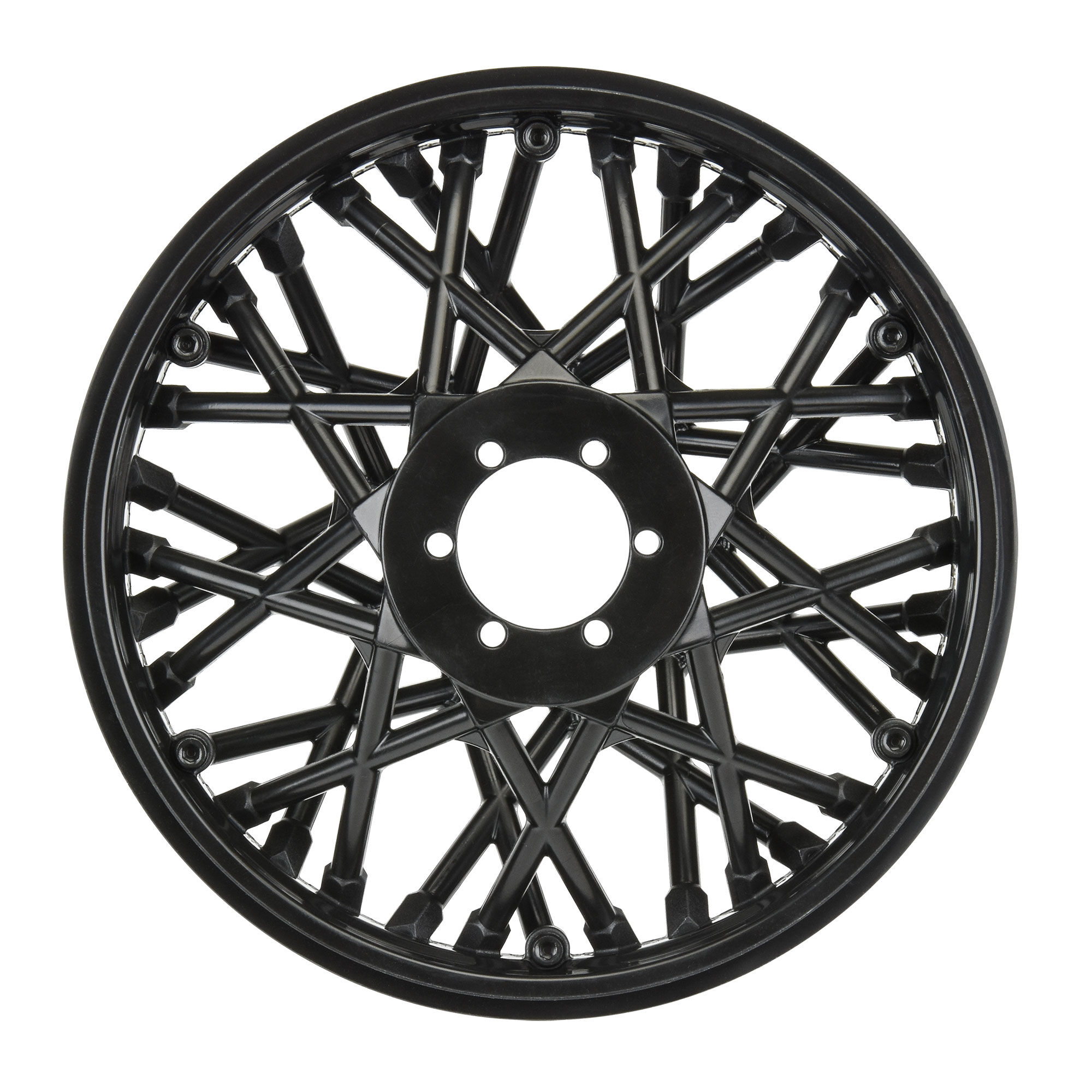 ⚠️wantaro5255⚠️ Pro-Line Racing 1/4 Bullyspoke V2 Bead Rear Wheel Black: Promoto