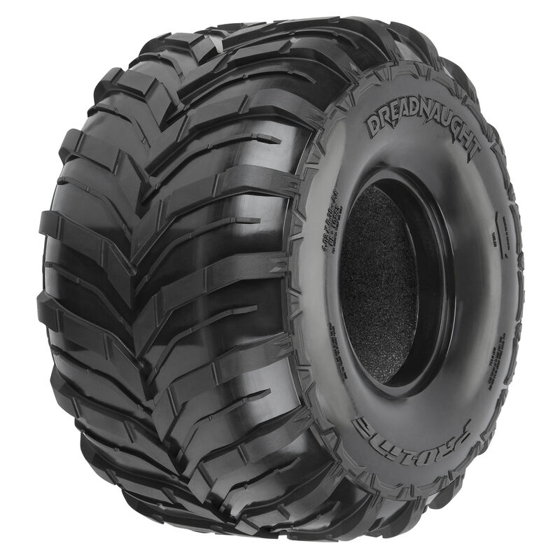 1/10 Dreadnaught F/R 2.6" MT Tires (2): LMT 2.0