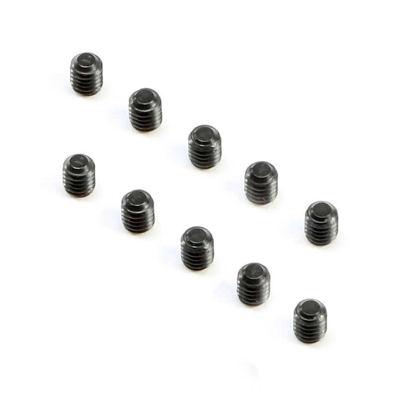 Cup Point Set Screws M2.5 x 3mm (10)