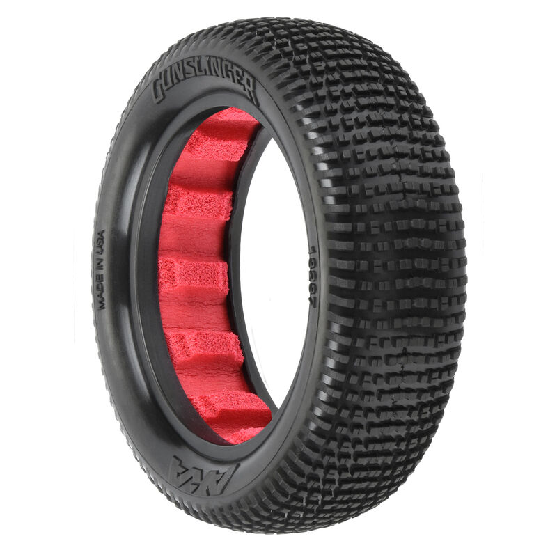 AKA PRODUCTS, INC. 1/10 Gunslinger Super Soft 2WD Front 2.2" Off-Road Buggy Tires (2)