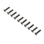 Losi Flat Head Screws, M4 x 20mm STL (10)