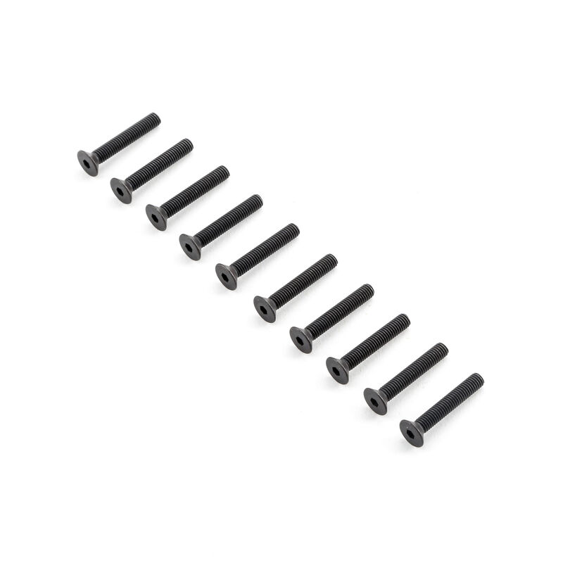 Flat Head Screws M5x30mm (10)