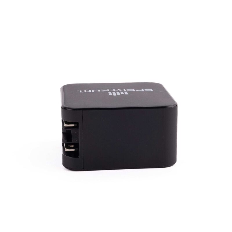 spektrum smart g2 2s lipo usb c battery charger Spektrum Accessories Smart Powerstage Surface Bundle: 810mAh 2S 50C LiPo  Battery (IC2) / S100 Charger / 65W Power Supply / Adapter