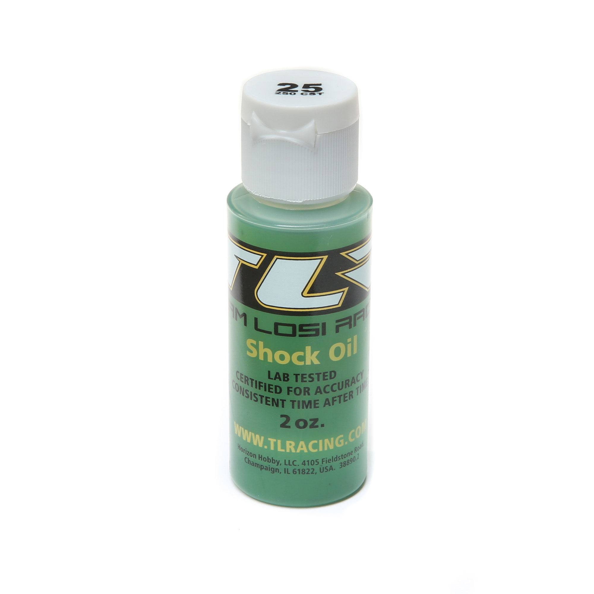 Silicone Shock Oil, 25WT, 250CST, 2oz | Losi