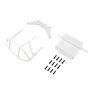Losi Rear Bumper Set, White: 22S DLM