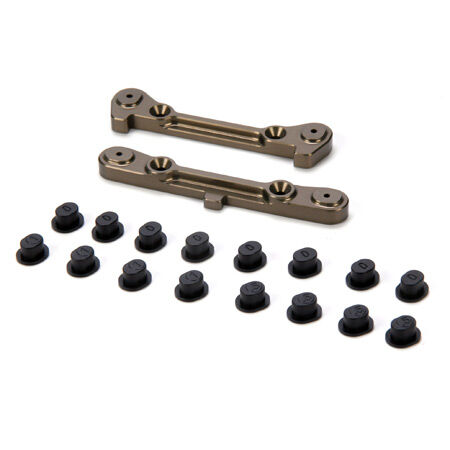 Losi Adjustable Rear Hinge Pin Brace with Inserts: 8B/8T | Losi
