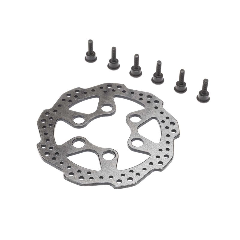 Steel Front Brake Rotor with Screws: PM-MX/SM
