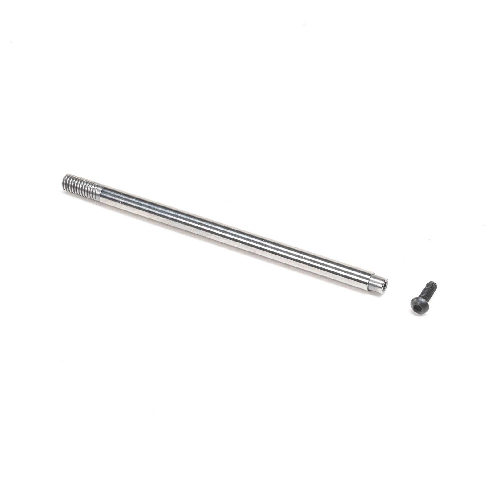Losi Shock Shaft, Rear, 3.5 x 66.3mm (2): 8X, 8XE 2.0
