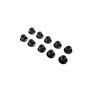 Flanged Nylock Nut, M5 STL (10)