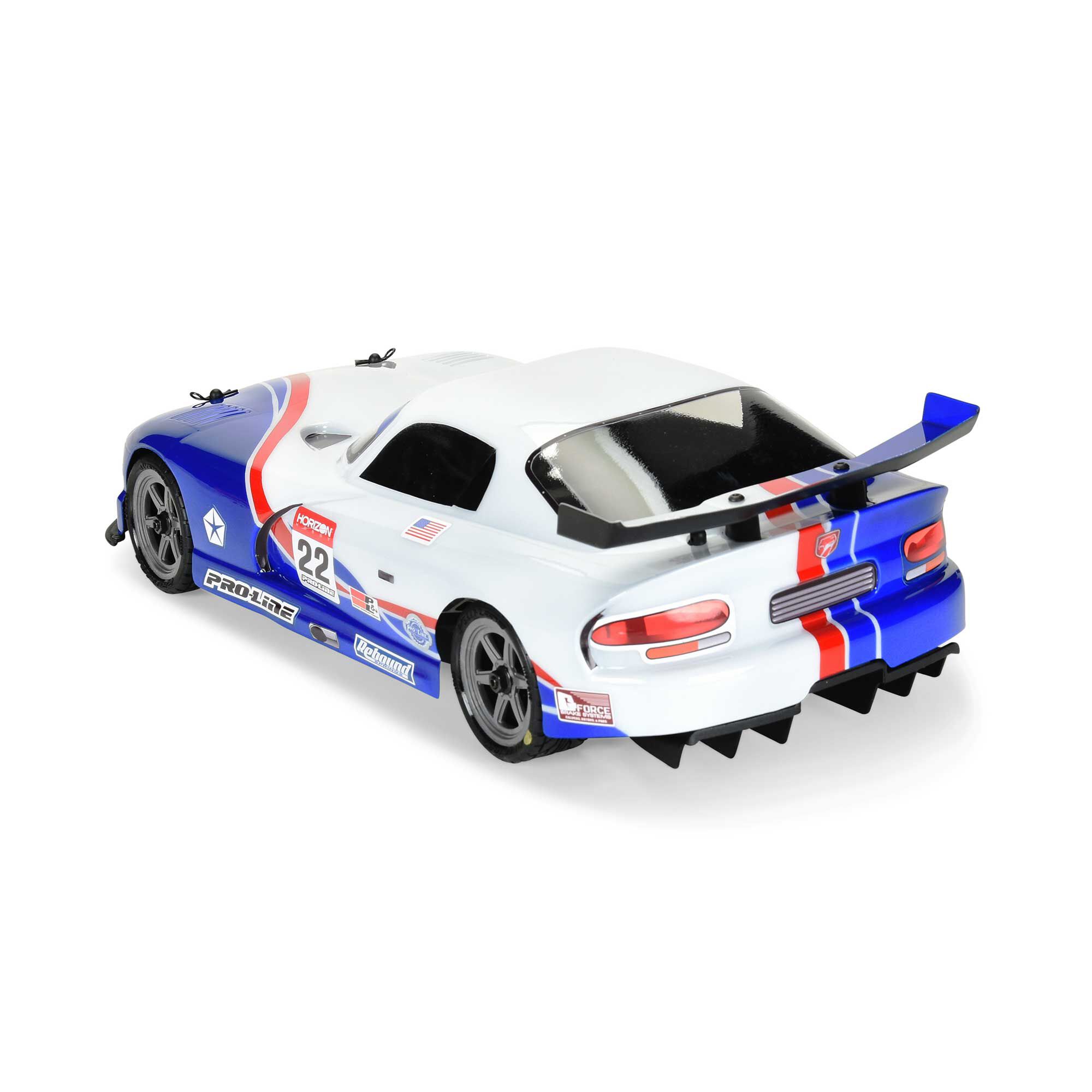 Pro-Line Racing 1/12 Pre-Cut 2002 Dodge Viper GTS Clear Body: Losi