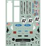 Pro-Line Racing 1/12 Pre-Cut 1968 Ford Mustang Clear VTA Body: Losi NASCAR&reg; Race Car