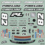 Pro-Line Racing 1/12 Pre-Cut Dirt Late Model Tombstone Hi-Performance Clear Body: Losi GROM ALM and NASCAR