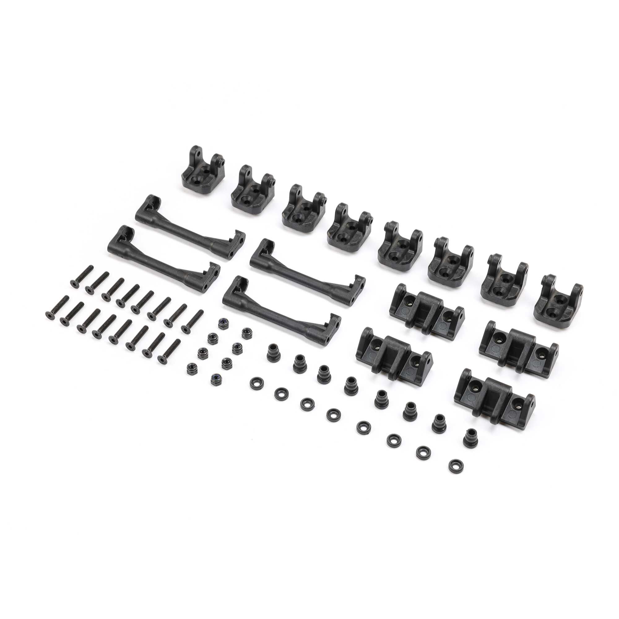 Dual Shock Mounting Set (8): LMT 2.0 | Losi