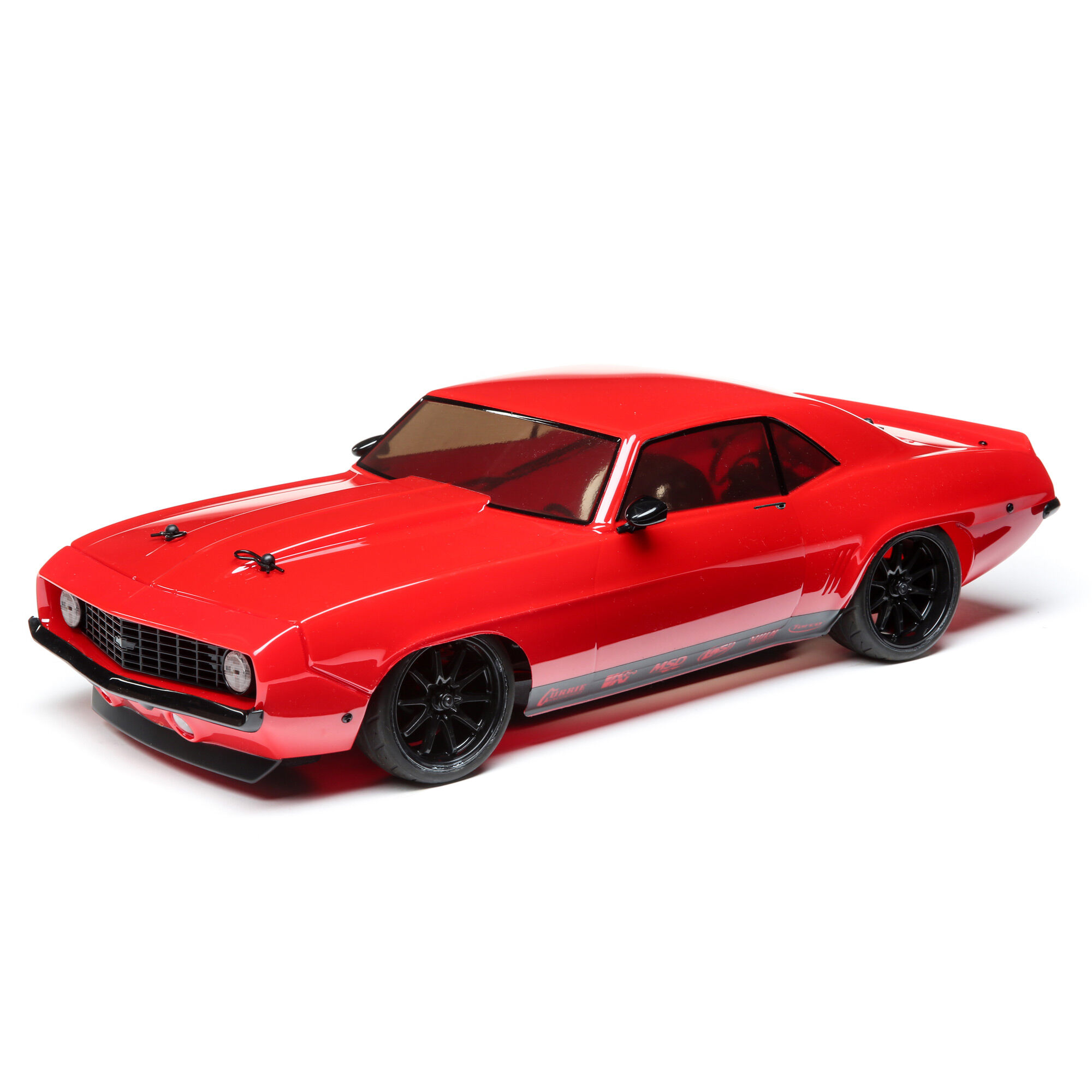 1/10 1969 Chevy Camaro V100 AWD Brushed RTR, RedRED | LOSI
