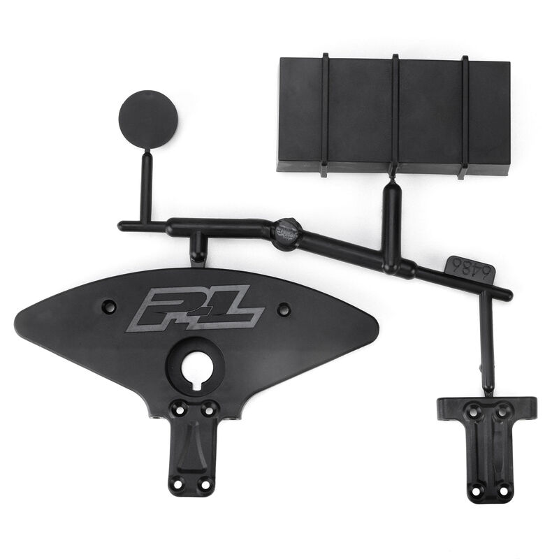 Pro-Line Racing Fuel Cell and Splitter/Diffuser Delete Kit: Losi NASCAR
