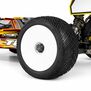 AKA PRODUCTS, INC. 1/8 Reverb Super Soft Long Wear Front/Rear 4.0" Off-Road Truck Tires MTD 17mm, White (2)