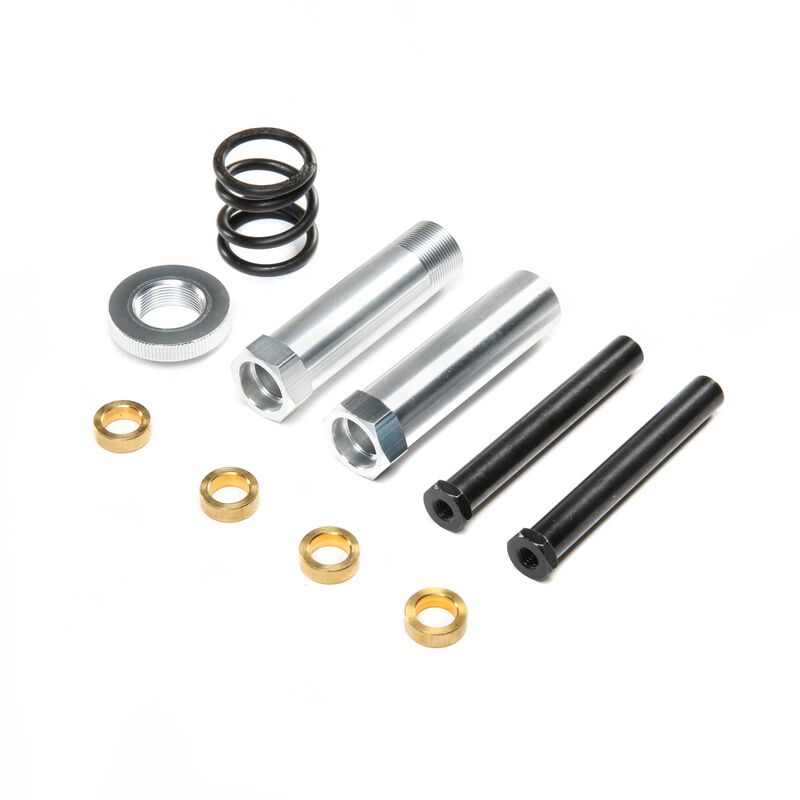 Steering Post Tube & Servo Saver Spring Set: DBXL-E/DBXL 2.0
