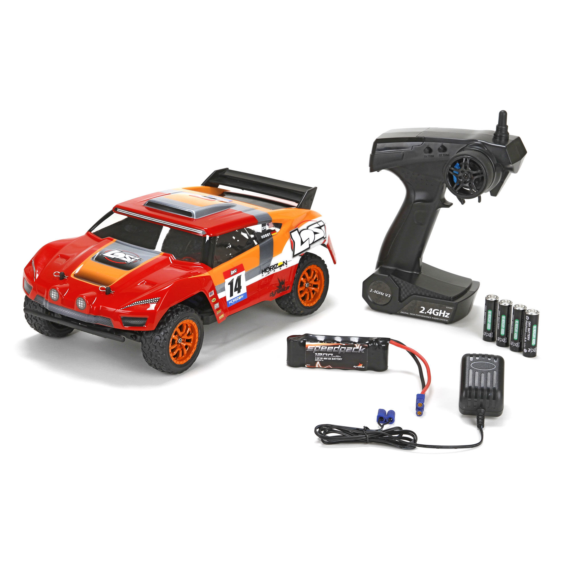 1/14 Mini Desert Truck, 4WD, RTR | LOSI