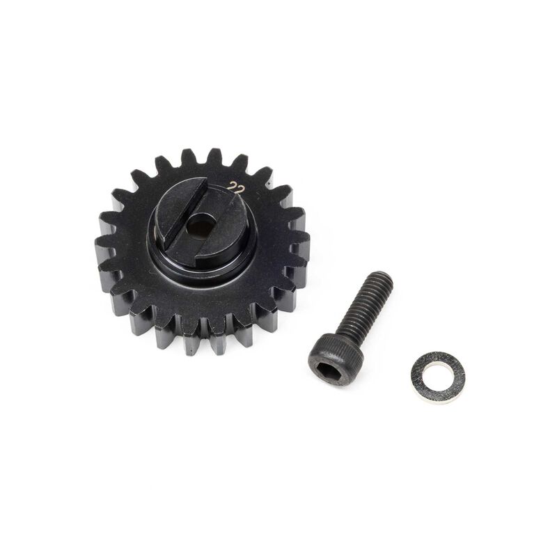 Losi Pinion Gear and Hardware, 22T 1.5M: 5IVE-TG 3.0