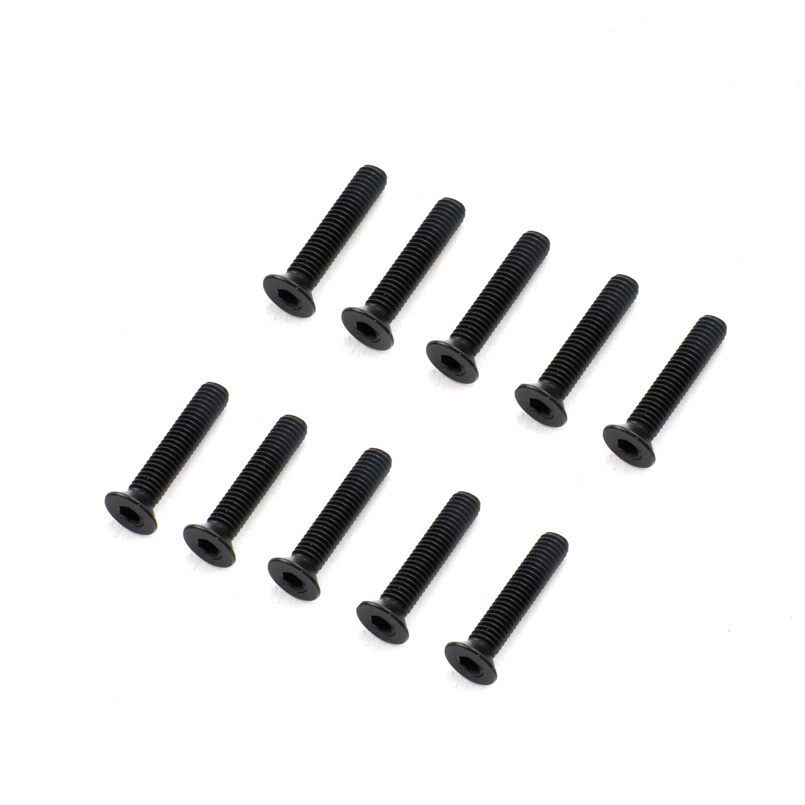 Flat Head Screws, M5 x 25mm STL (10)