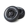Pro-Line Racing 1/10 Sheriff Dirt Oval Wheels, 12mm Hex, Black (2): Losi Sprint Car (Front)