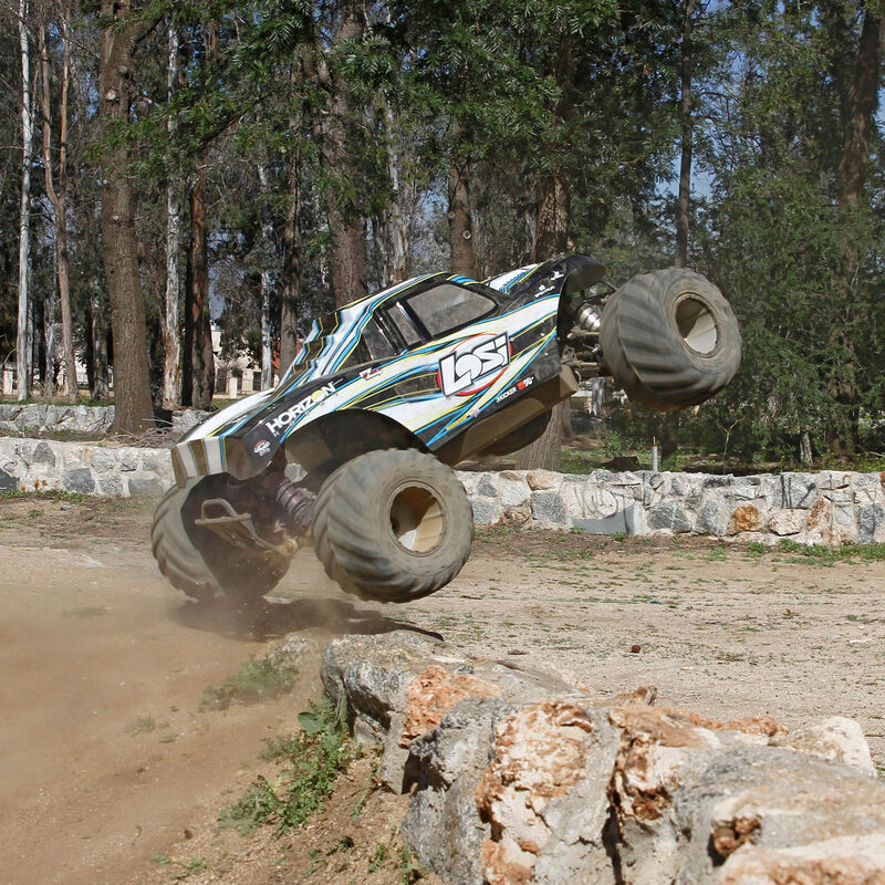 1/5 Monster Truck XL 4WD Gas RTR with AVC, BlackBLACK Losi Losi