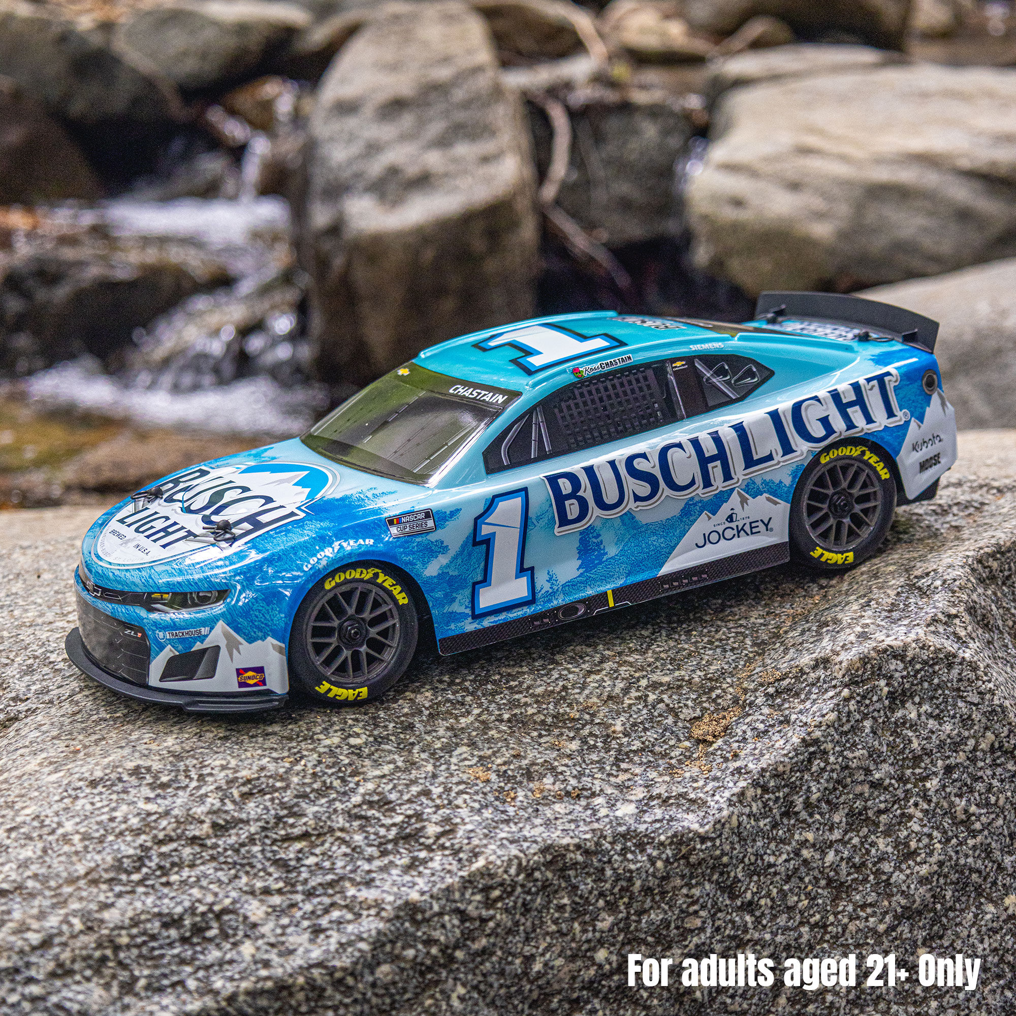 1/12 NASCAR RC Race Car Ross Chastain No. 1 Busch Light 2025