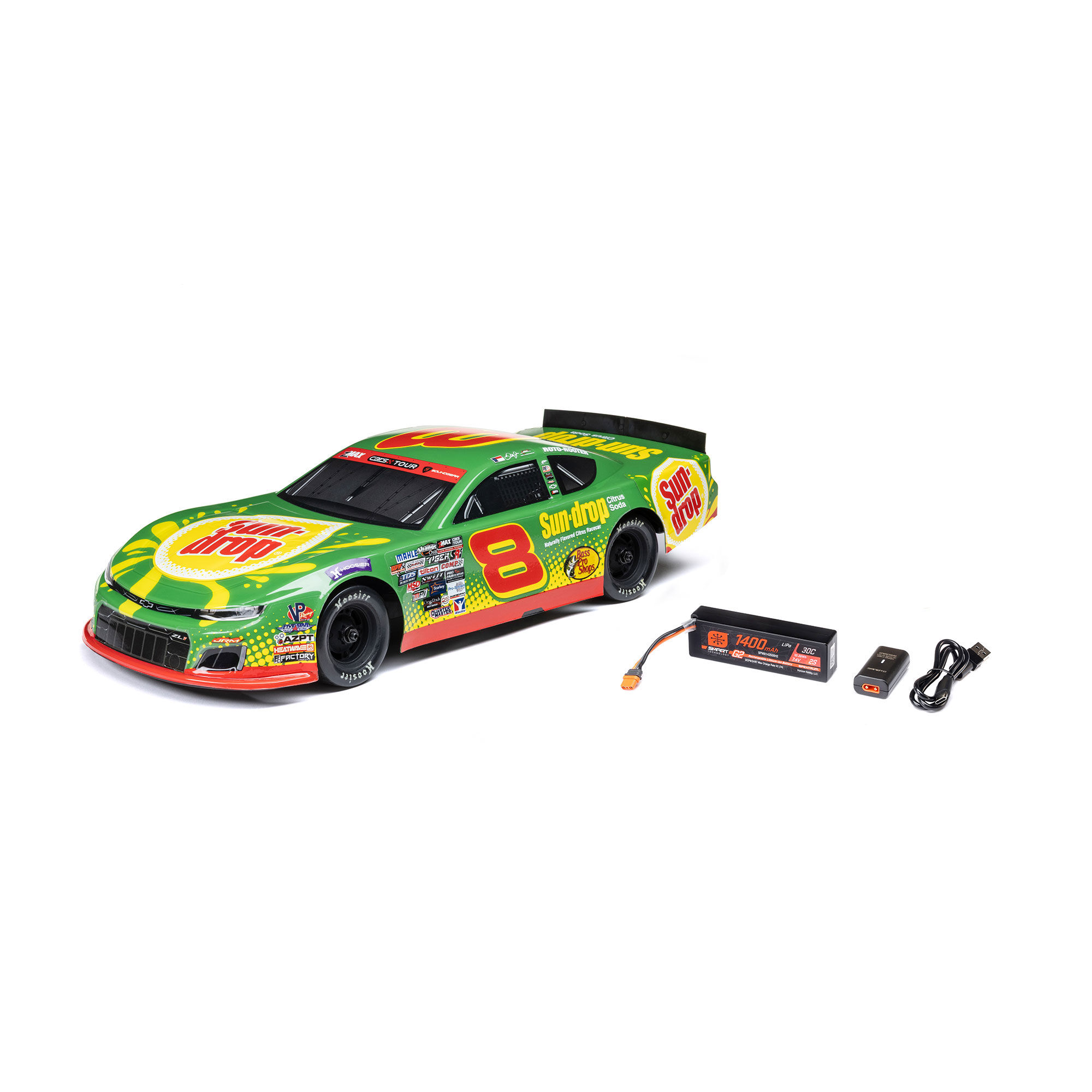 Losi 1/12 Asphalt Late Model RC Race Car Dale Earnhardt Jr. No. 8