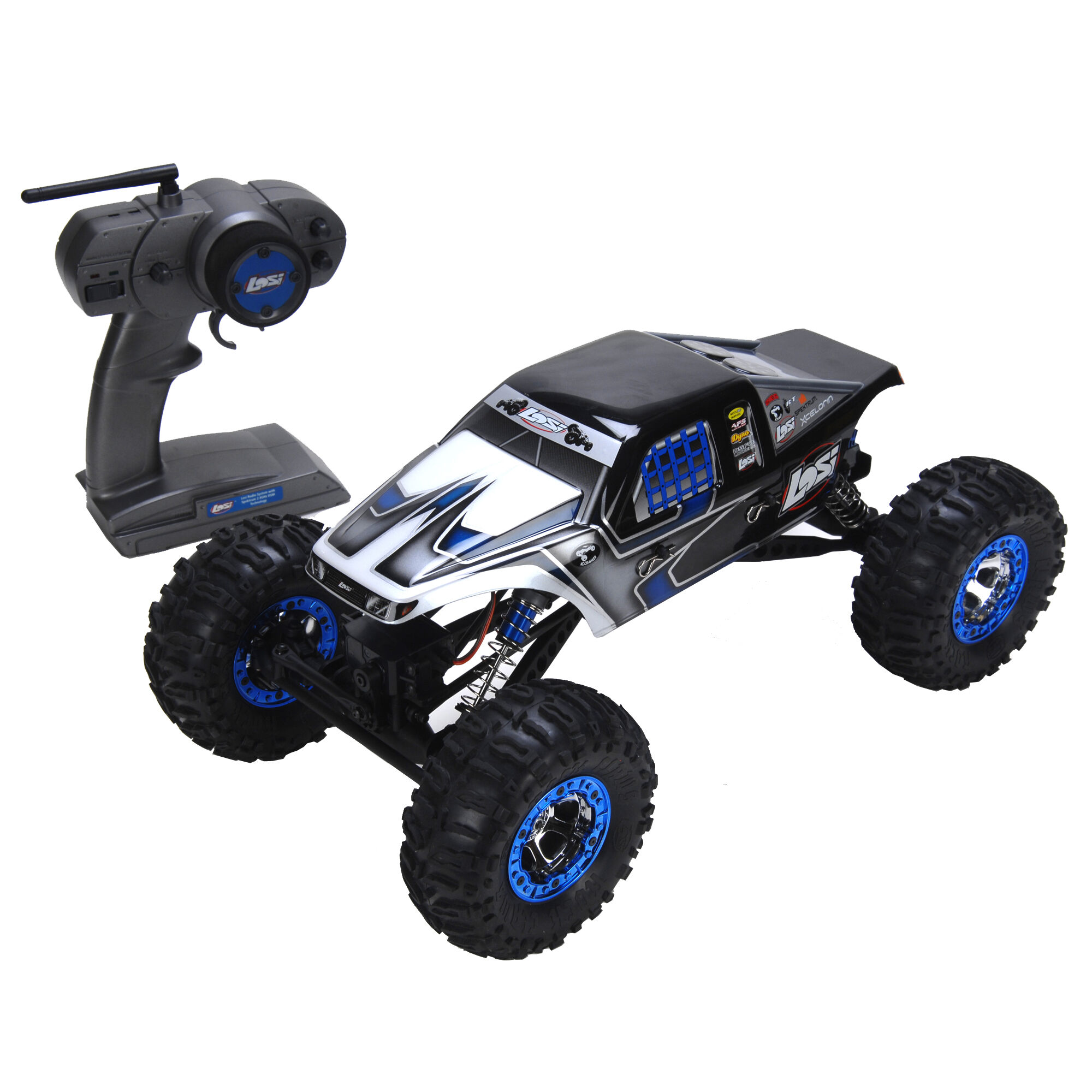 Team Losi Night Crawler 1/10 Ready To Run Black Painted Body avec décalques LOSB 8051 