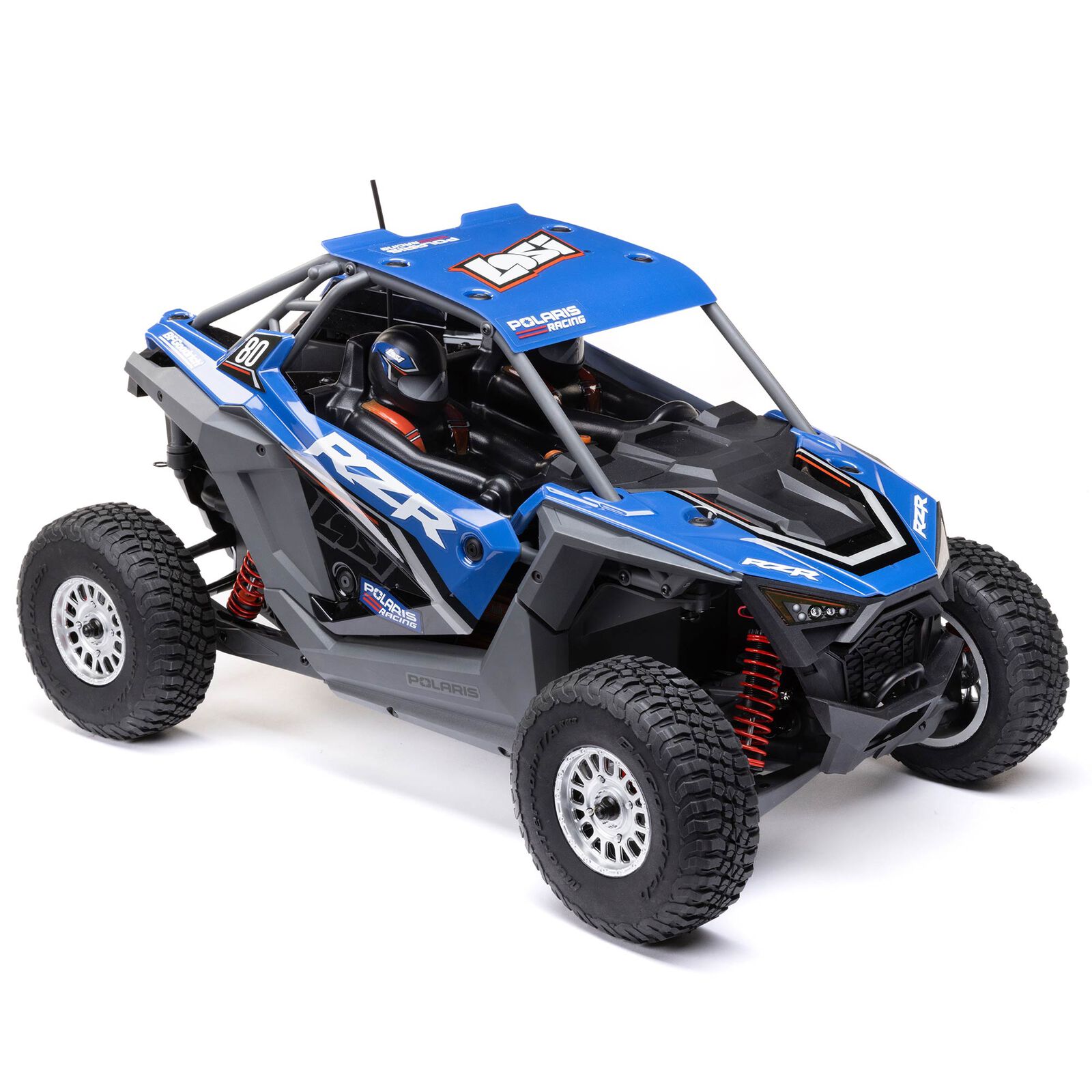 1/10 RZR Rey Polaris 3S 4X4 RTR Brushless Side by Side, BlueBLUE | Losi ...