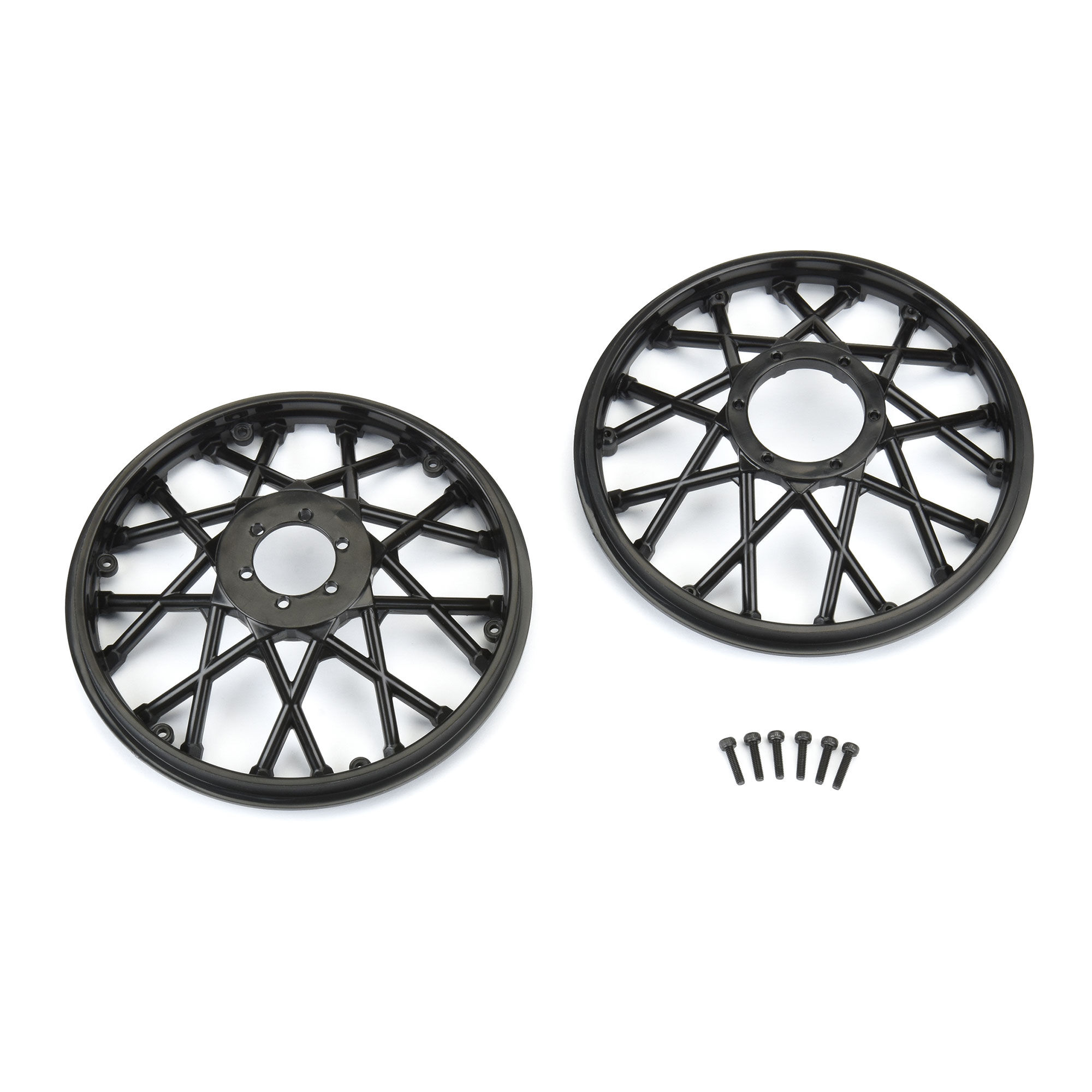 Pro-Line Racing 1/4 Bullyspoke V2 Bead Rear Wheel Black: Promoto