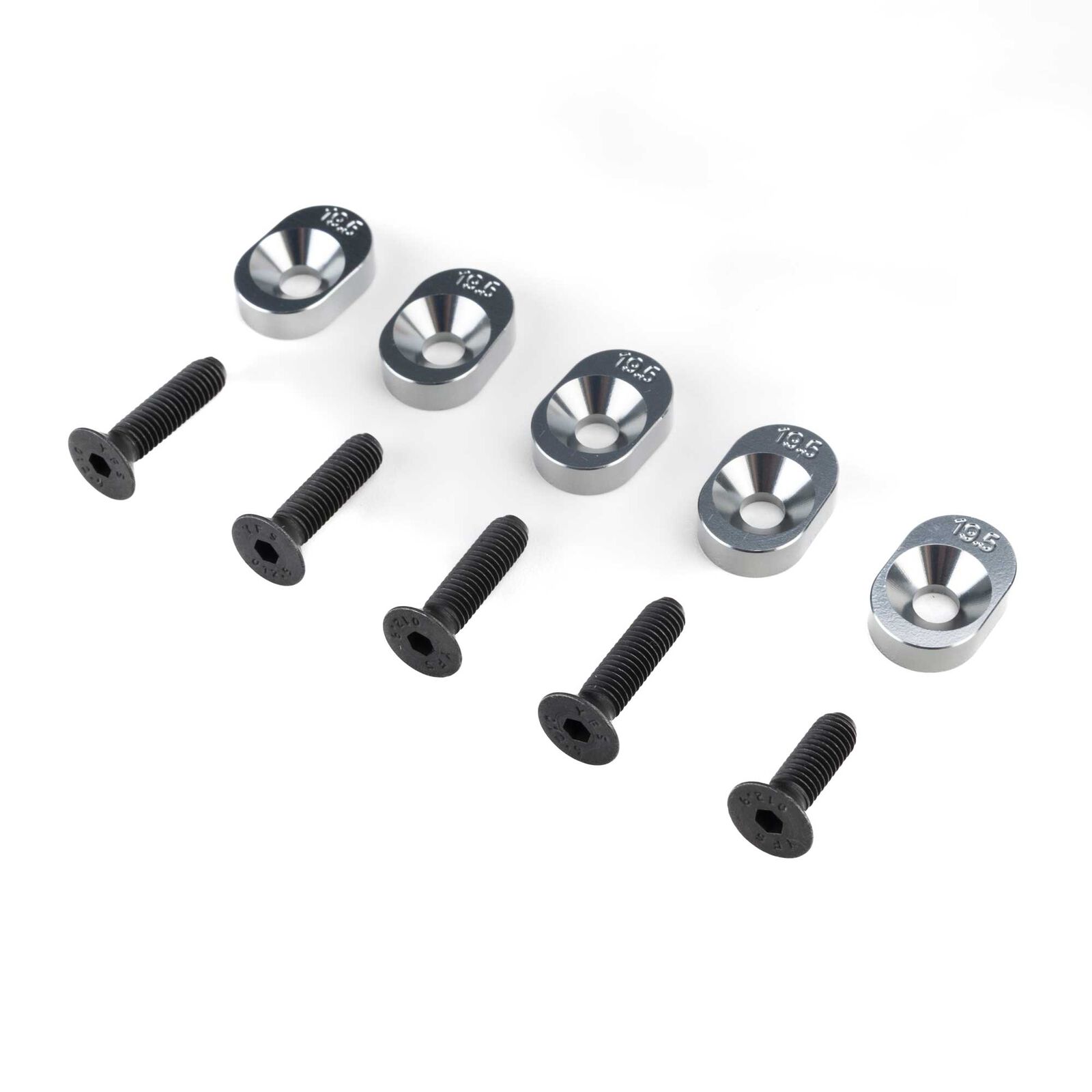 Losi Engine Mount Insert and Screws, 19.5/67 (5): 5IVE-TG 3.0