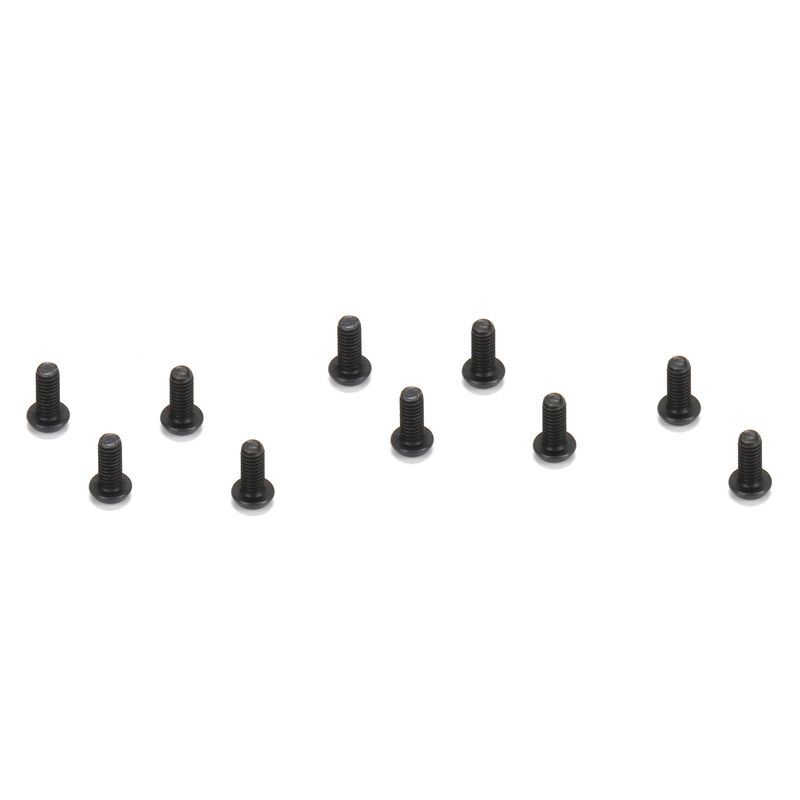 Button Head Screws, M2.5 x 8mm (10)