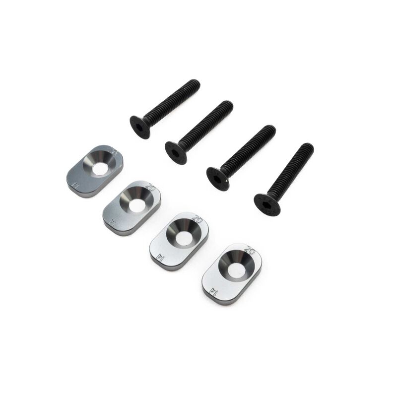 Motor Mount Insert 14 & 20 for 67T Spur: 5IVE-TE