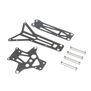 Top Chassis Brace and Standoffs, Front/Rear: RZR Rey