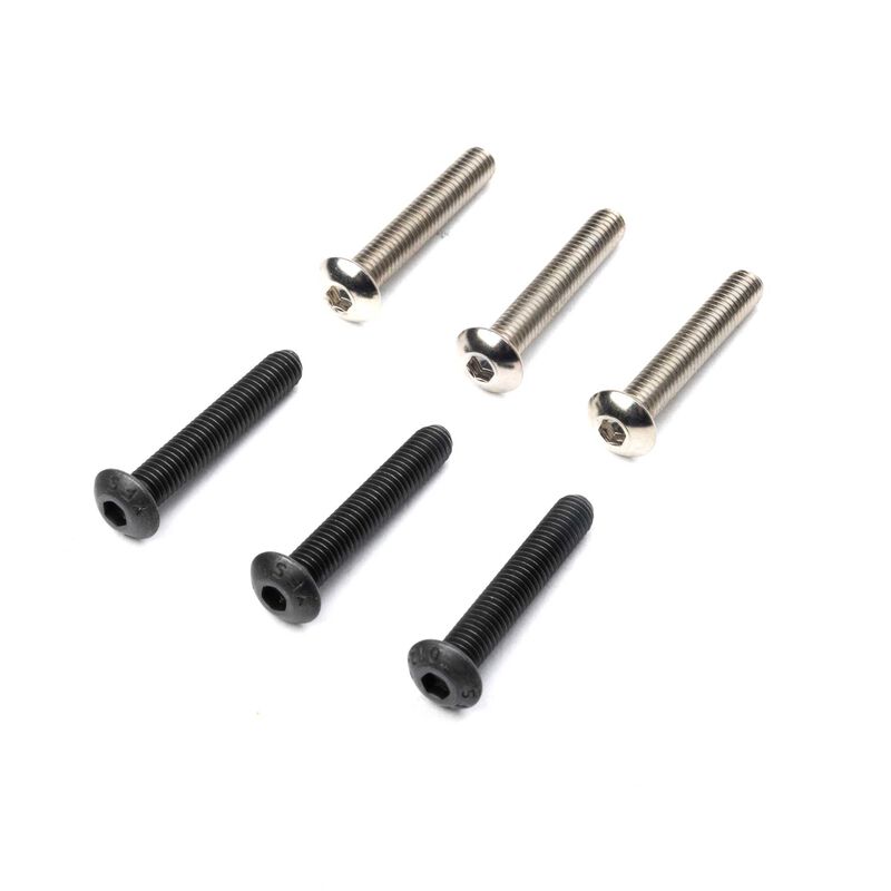 Lower Shock Mounting Screw Set, 5mm (6): All 5IVE