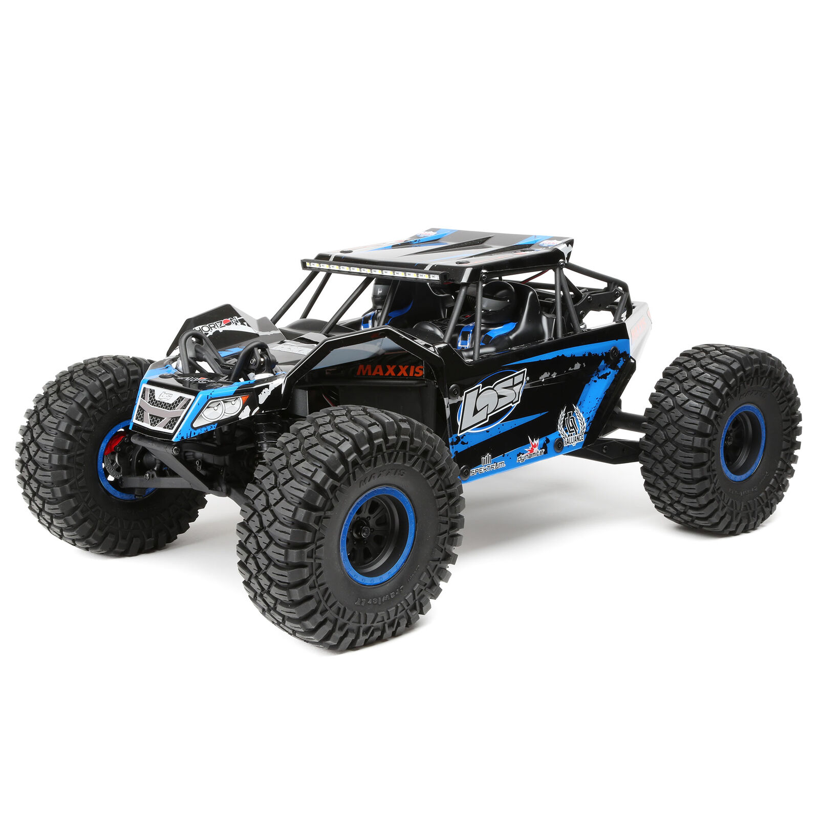 1/10 Rock Rey 4WD Brushless RTR with AVC, BlueBLUE | Losi