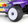 Pro-Line Racing 1/28 Prism Front/Rear Carpet Tires Mounted 7mm, White (4): Losi Micro-T
