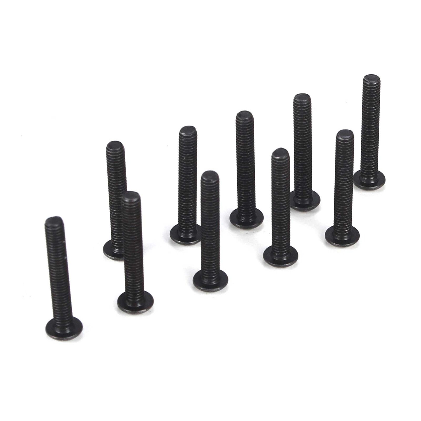 Losi Button Head Screws, M3 x 20mm (10)
