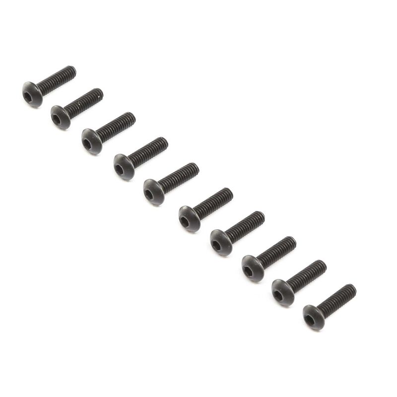 Button Head Screws, M4 x 16mm STL (10)