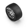 Pro-Line Racing 1/12 Goodyear Blue Streak VTA Front Tires Mounted 8mm Gray Wheels (2): Losi NASCAR&reg; Race Car