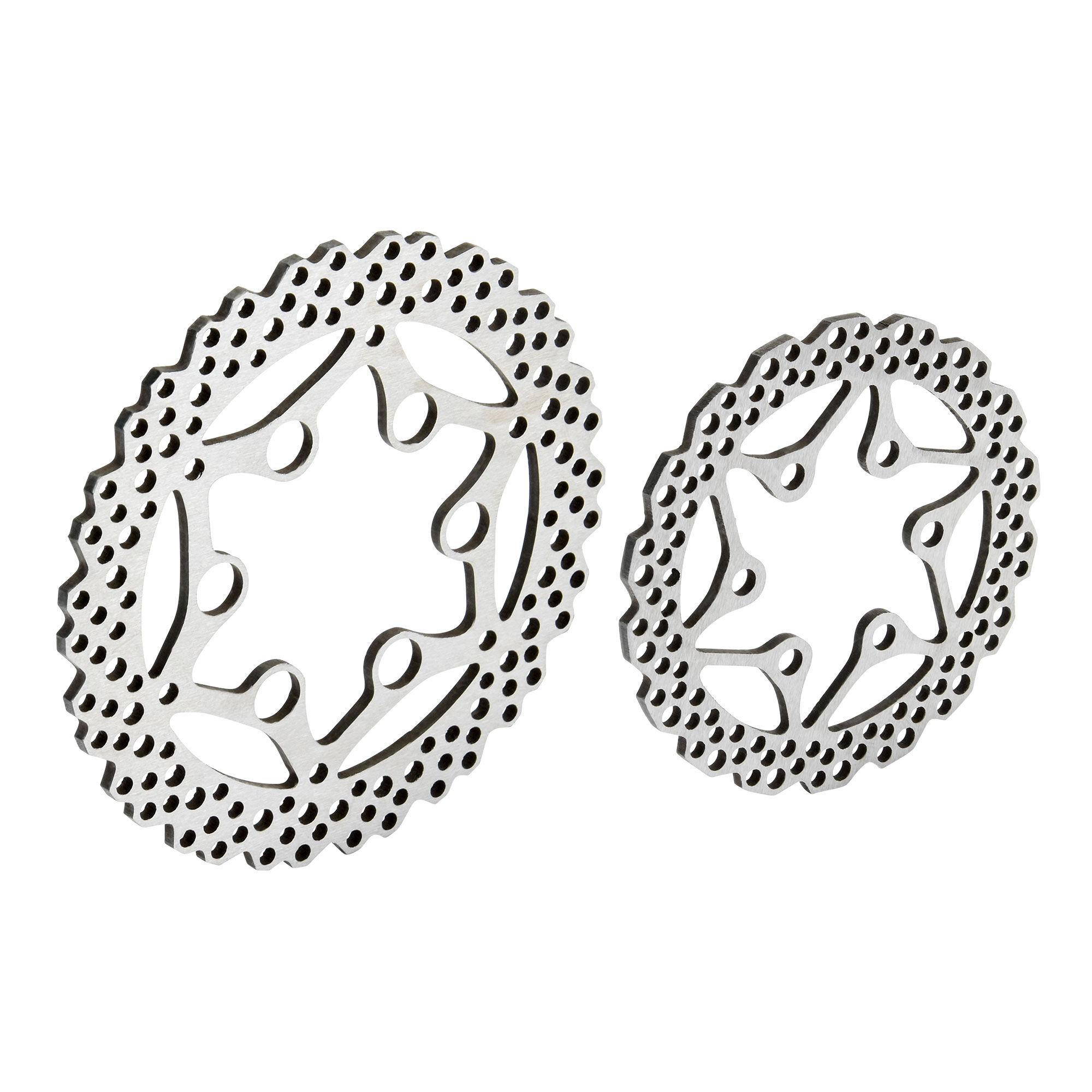 1/4 YZ Style Steel F/R Brake Rotor Set: Promoto-MX/SM | Losi