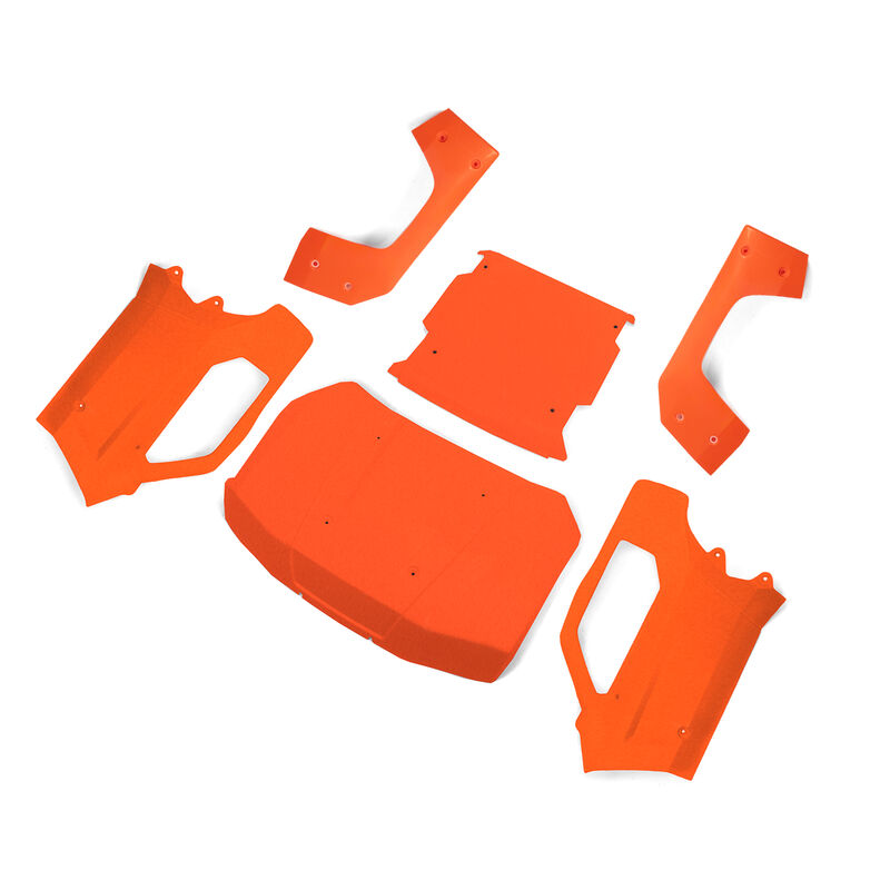 Body Set Complete, Flourescent Orange: 5IVE-T 3.0