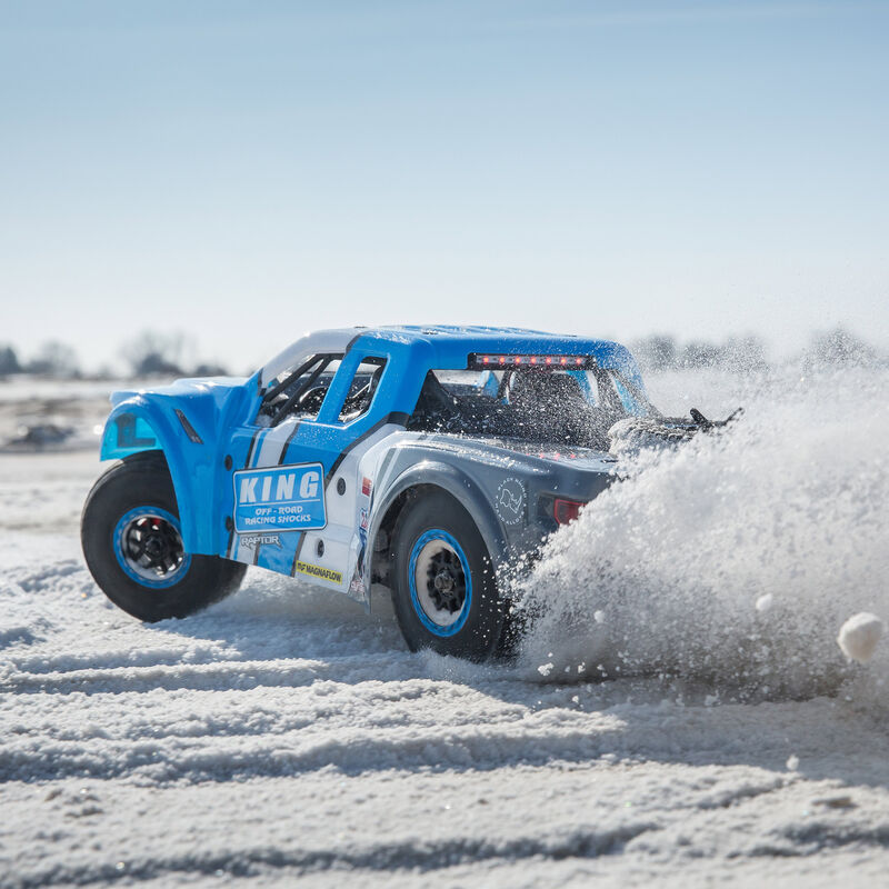 1/10 Baja Rey King Shocks Ford Raptor 3S 4X4 RTR Brushless Desert Truck, Blue