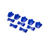 Losi Rear Fender Pack, Blue: Promoto-MX/SM