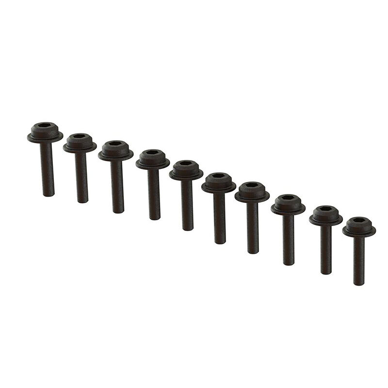 Flanged Cap Head Screw M2x12mm (10)