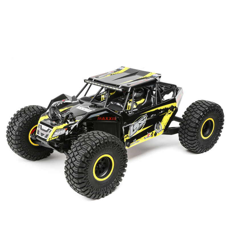 1/10 Rock Rey 4WD Brushless RTR with AVC, Yellow