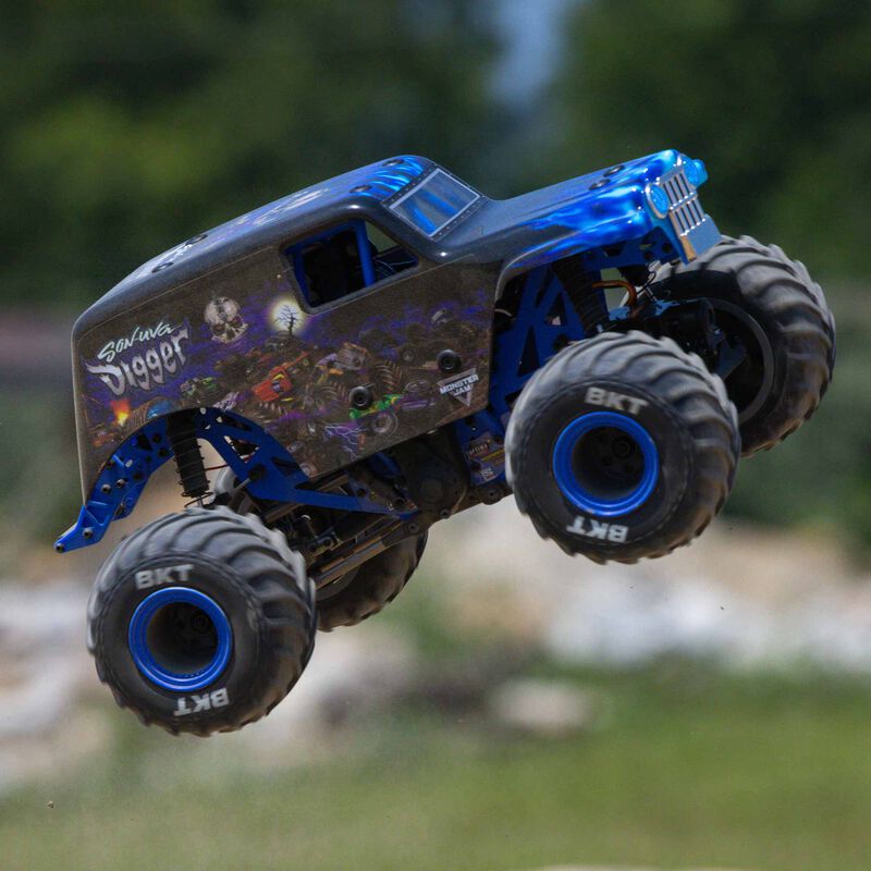 1/18 Mini LMT Son Uva Digger 2S 4X4 RTR Brushed Monster Truck 