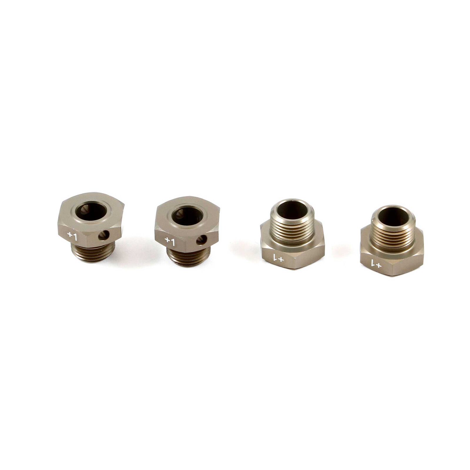 Losi Wheel Hexes, +1mm wider (4): 8B 3.0