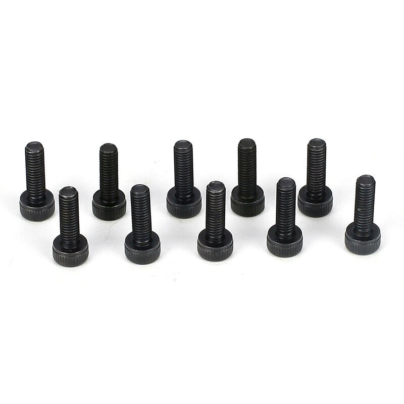 Losi Cap Head Screws, M3 x 10mm STL (10)

